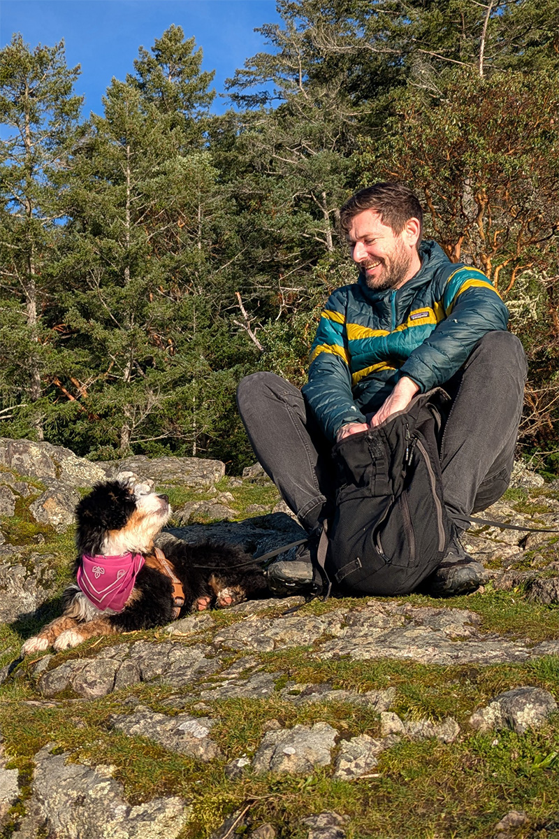 Ryan Quiring and Muffin